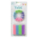 VELAS TORNEADAS X 24 SURTIDAS VELAS TORNEADAS X 24 SURTIDAS