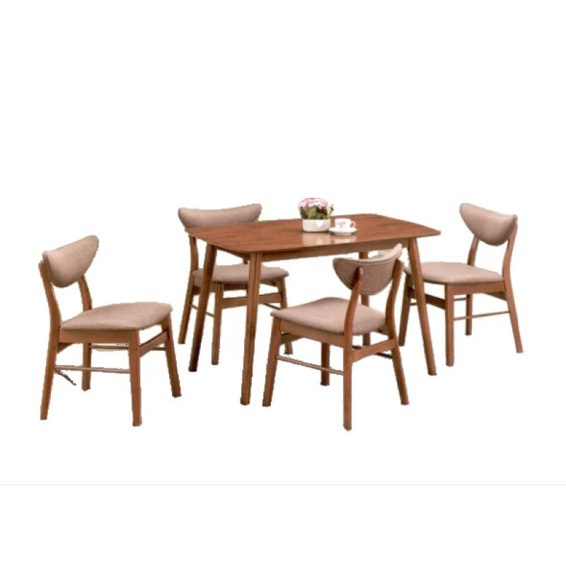Juego Comedor Madera COSTA Mesa + 4 sillas Juego Comedor Madera COSTA Mesa + 4 sillas