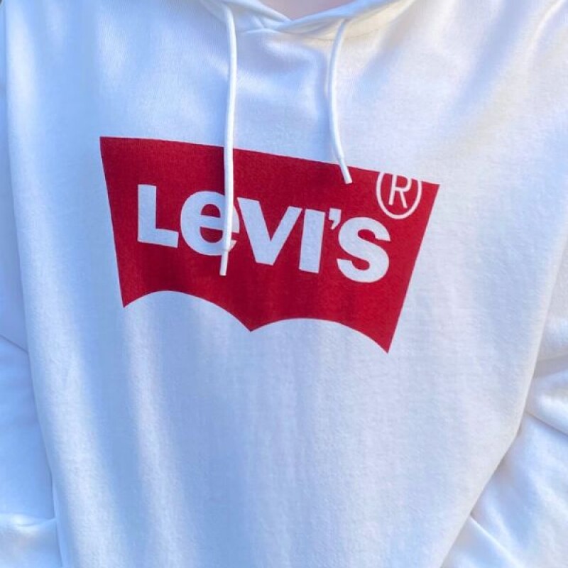 Canguro Sin Felpa Levi´s Blanco