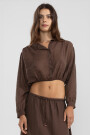 ABBY SHIRT Chocolate