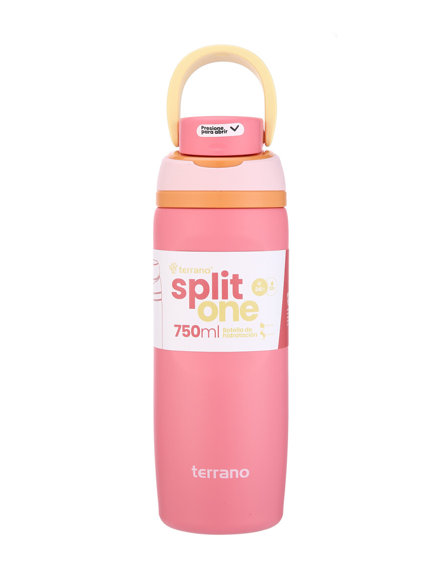 BOTELLA SPLIT ONE POP UP 750ML. - Coral 