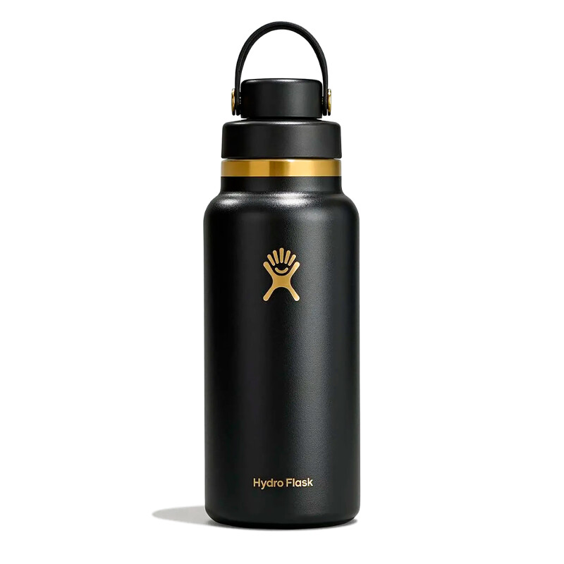 32 oz Wide Mouth with Flex Chug Cap Black Tie