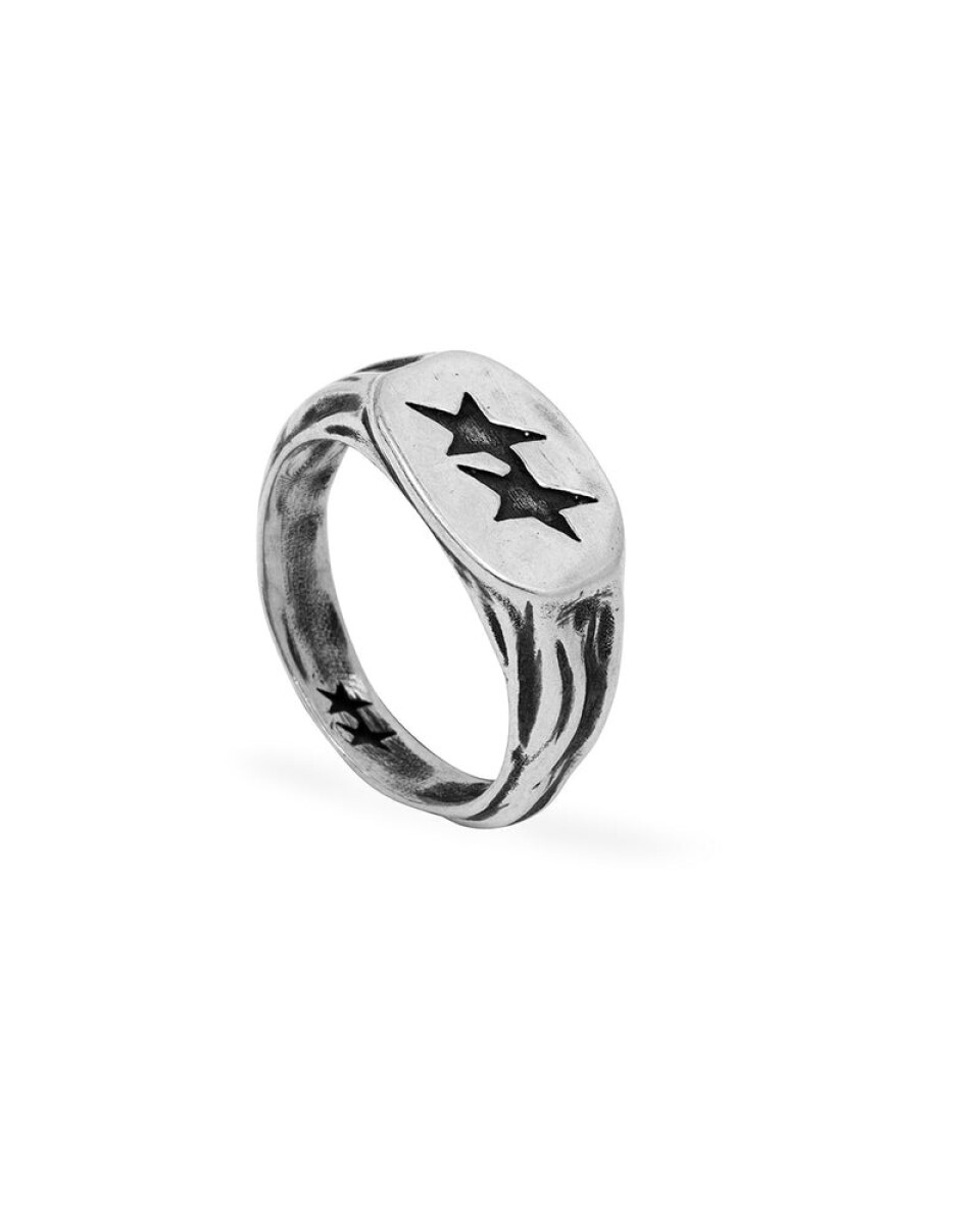 TwoJeys Anillo Superstar Signed Plata 