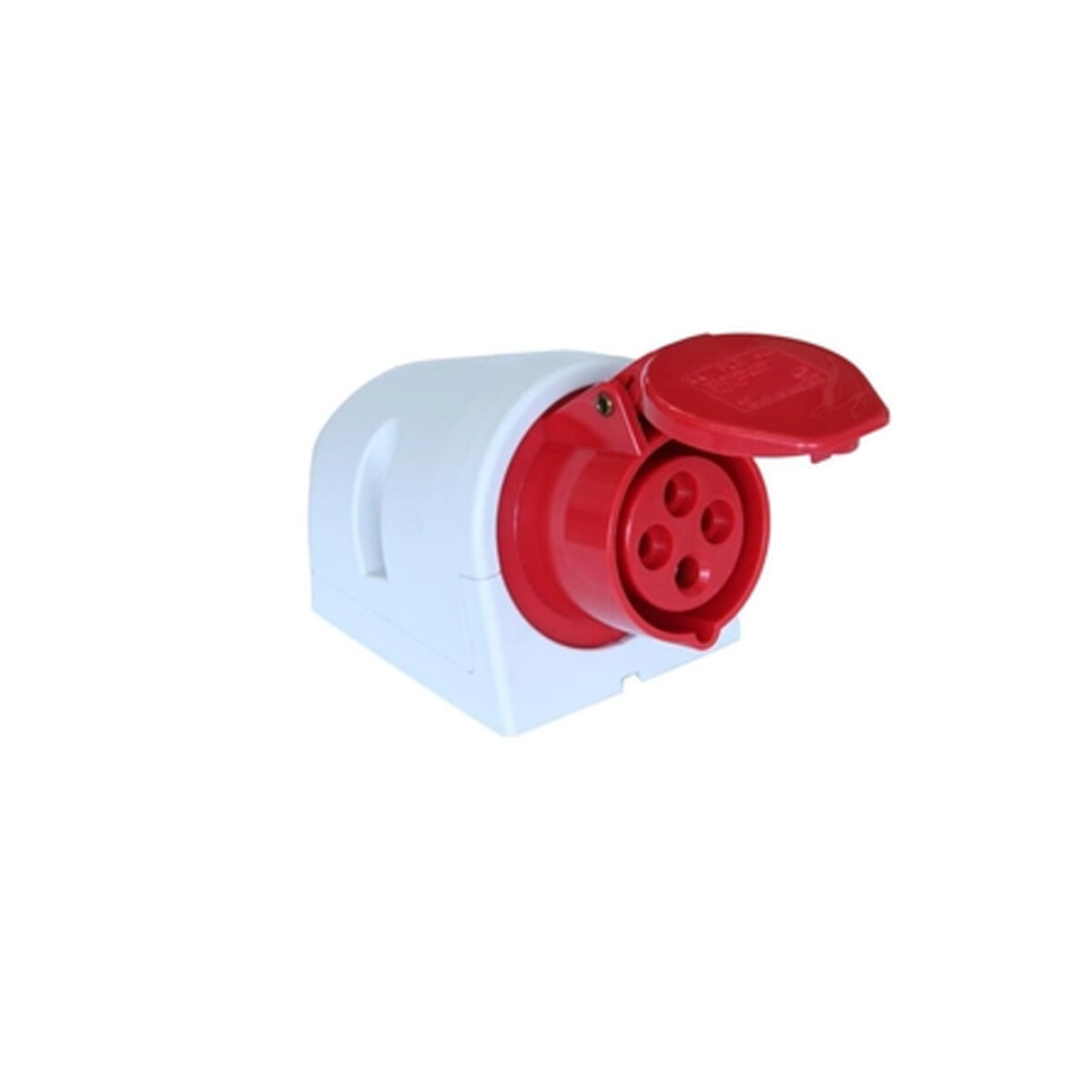 PCE Toma Pared - IP-67 380/440V H6 rojo 32A 3P+T 