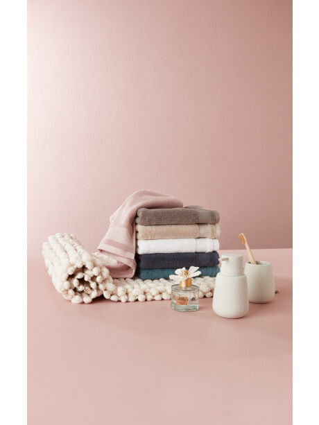 Toalla de mano NORA 50x100 rosa empol Toalla de mano NORA 50x100 rosa empol