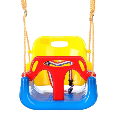 Hamaca 3 En 1 Infantil P/ Bebes Niños Columpio Rojo