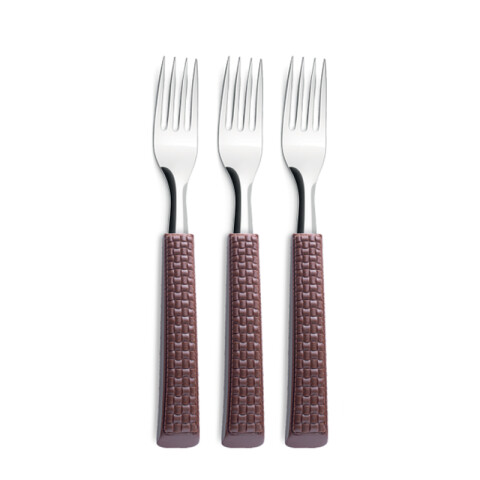 Set x 3 Tenedores Mango Rattan Simonaggio U