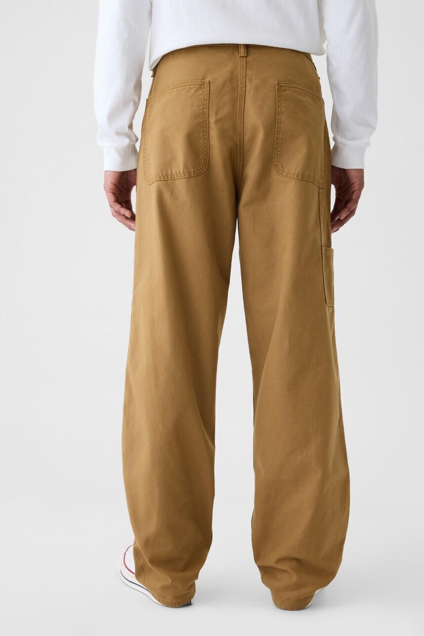 Jean Baggy Utility Hombre Palomino Brown Global