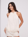 Blusa Devliana Beige Claro