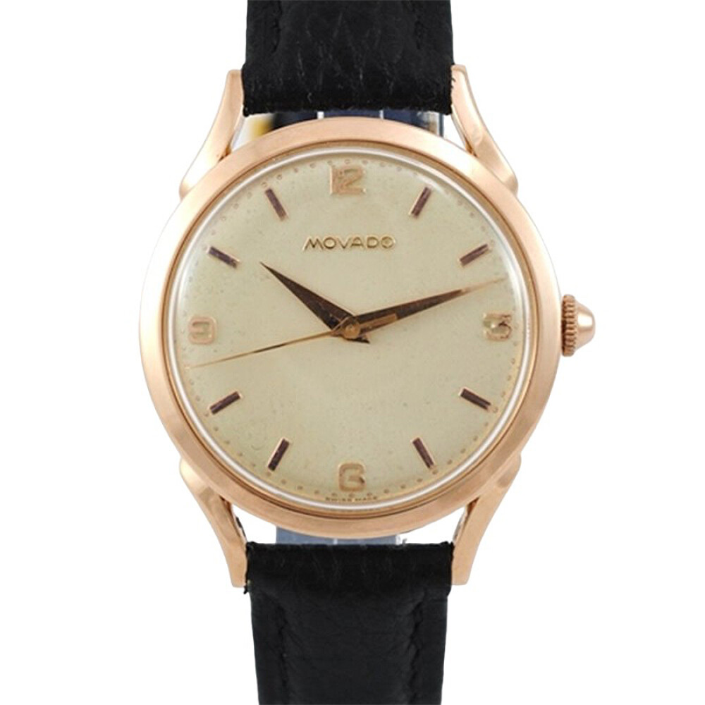 Reloj Vintage Movado Oro Rosa 18K Calibre 127 Reloj Vintage Movado Oro Rosa 18K Calibre 127