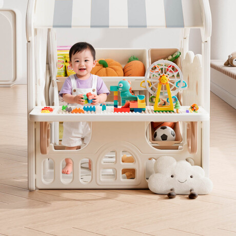 Casita Niños Infantil Completa Alfombra Organizador Casita Niños Infantil Completa Alfombra Organizador