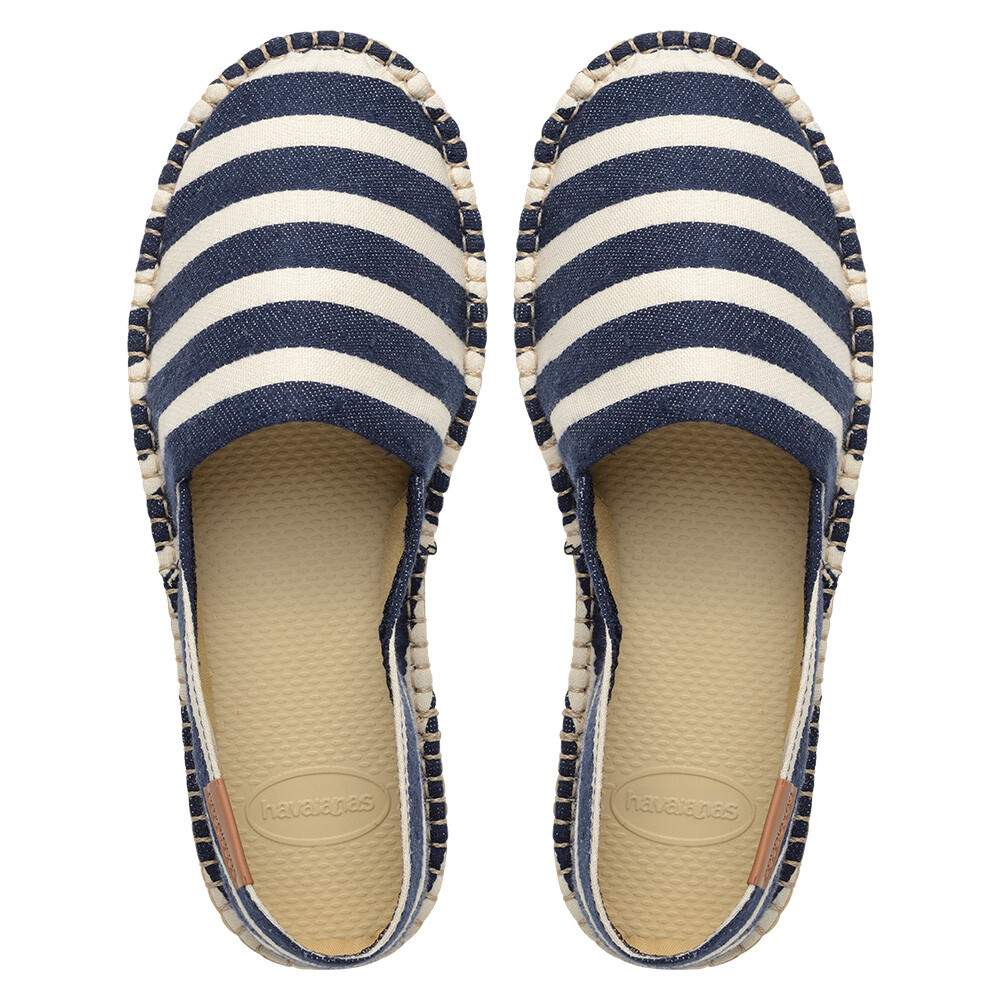 Alpargatas Havaianas Origine Havaianas Iv Print Mujer Gris Arena/Marino