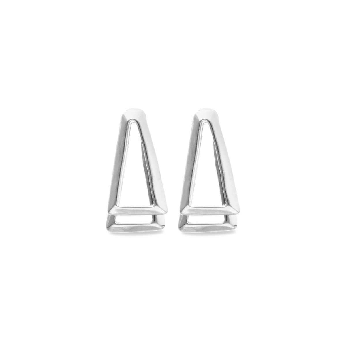 PENDIENTES DE ALEACIÓN DE METALES BAÑADOS EN PLATA DE LEY - Pendiente 