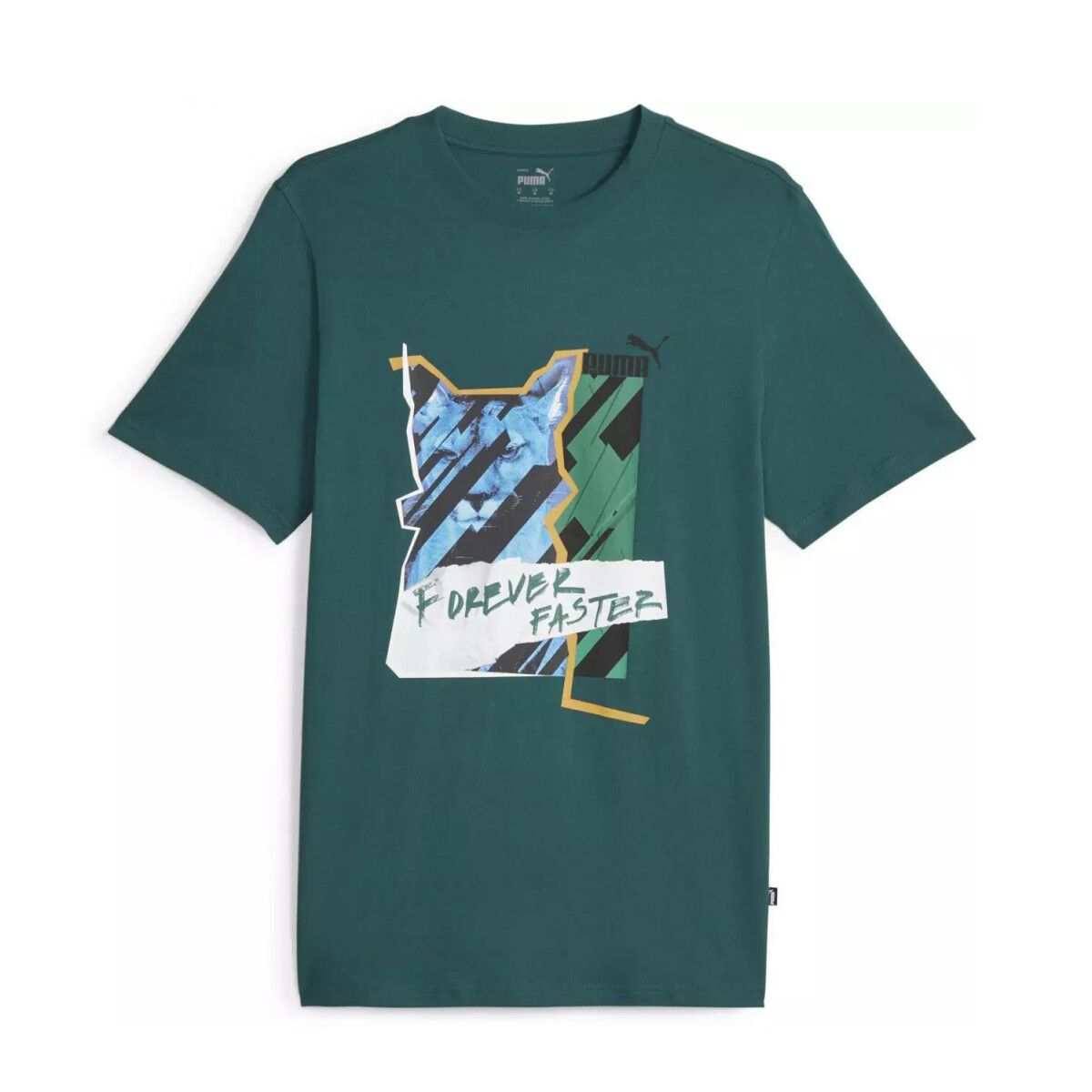 Remera de Hombre Puma Graphics Photoprint - Verde 