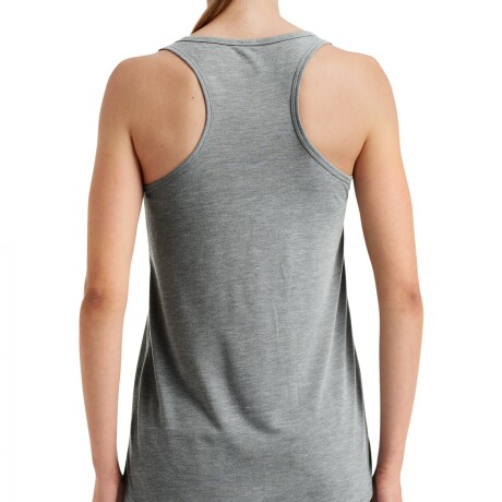 Musculosa Nadadora Dama Gris oscuro