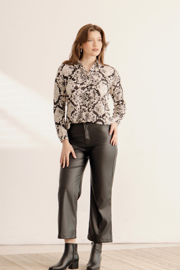 Camisa Snake. Estampa Snake.