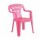 Silla Infantil Apoya Brazos 40kg Polipropileno Protección UV Rosa
