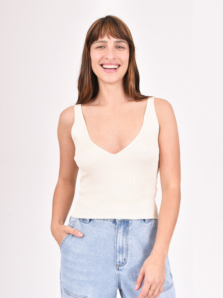 MUSCULOSA ABRIL OFF WHITE
