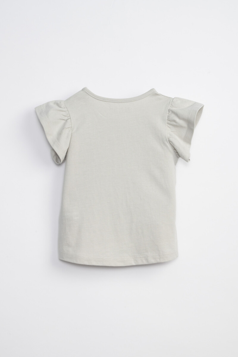 Remera volados Verde