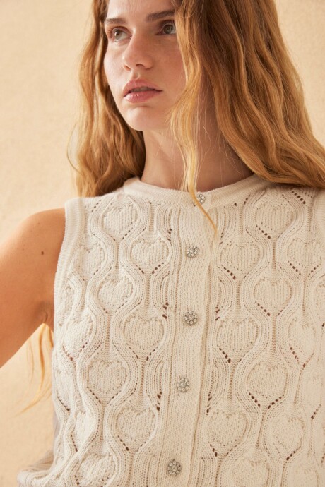 CHALECO CASSIS CRUDO