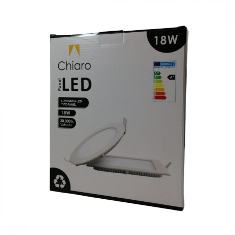 Panel LED 18W, de embutir, empotrar, cuadrado BLANCO Frío 6500K