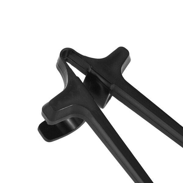 Palillos Para Comer Sin Ensuciar las Manos Dedos Plástico Color Negro