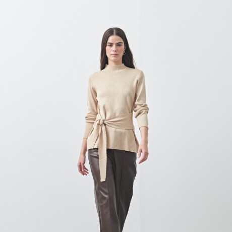 POLERA CORNELIA Beige Melange