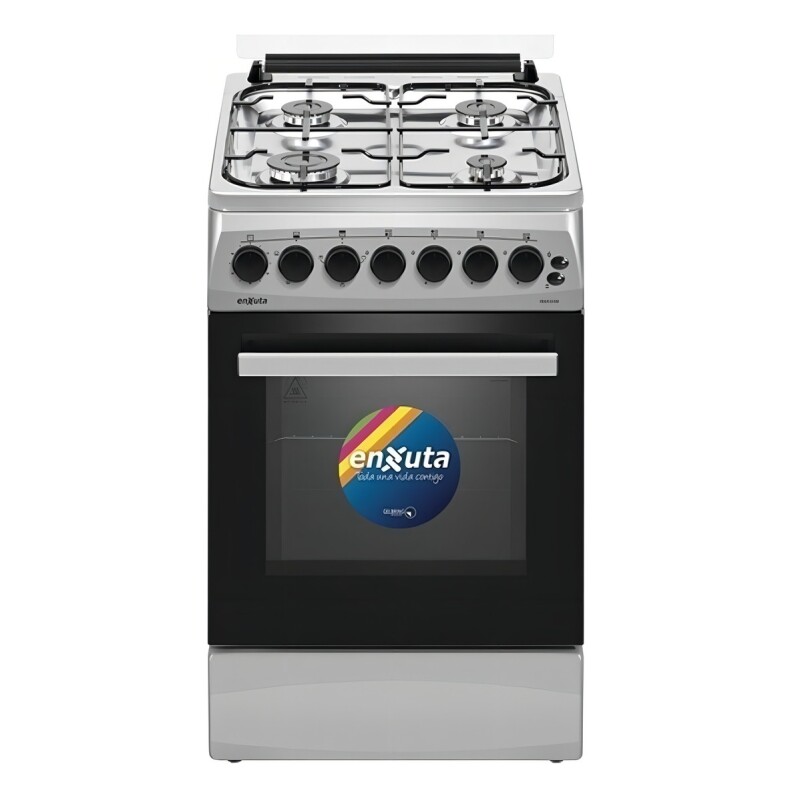 Cocina Enxuta Cenx5544i 4 Hornallas Puerta Con Visor Color Inoxidable Cocina Enxuta Cenx5544i 4 Hornallas Puerta Con Visor Color Inoxidable