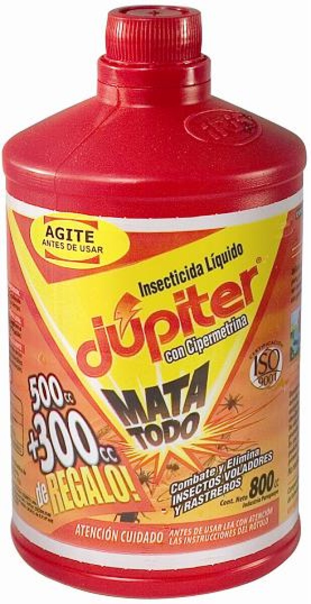 INSECTICIDA JUPITER LIQUIDO 500 CC+300 CC 