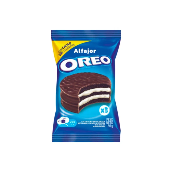 Oreo Alfajor Triple 56g Oreo Alfajor Triple 56g