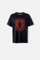 Camiseta hombre Spiderman NEGRO