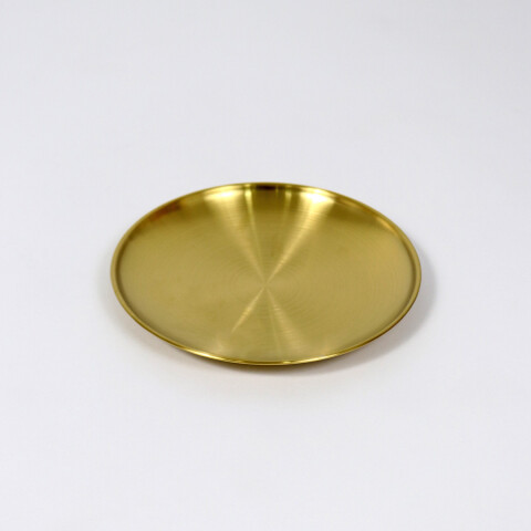 BANDEJA RED INOX DORADO 20CM Unica