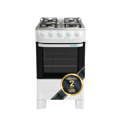 Cocina Mueller 4 Hornallas Súper Gas Blanca Cocina Mueller 4 Hornallas Súper Gas Blanca