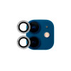 Protector de cámara iPhone 11/12/12 Mini brillos plateados Protector De Cámara Iphone 11/12/12 Mini Brillos Plateados