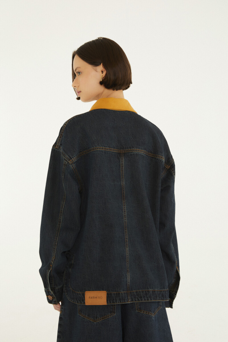 CHAQUETA DENIM Azul