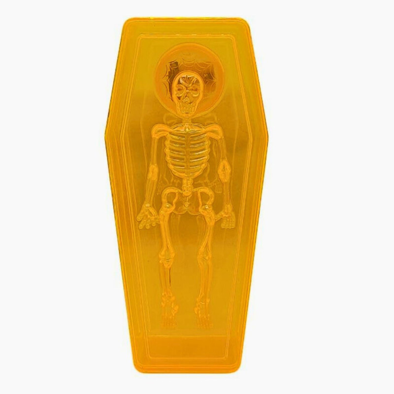 Ataud de calavera c/luz - Halloween Ataud de calavera c/luz - Halloween