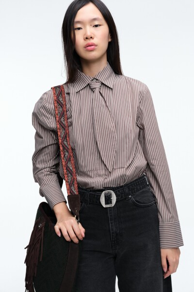 CAMISA Marron