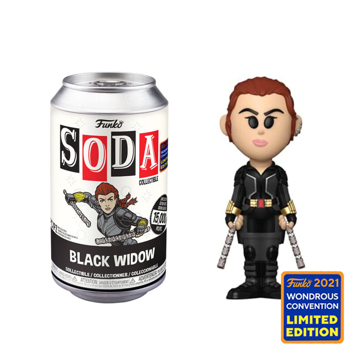 Black Widow · Marvel · Funko Soda Vynl [Exclusivo] 