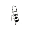 Escalera Tijera 4 Escalones De metal/plastico Negro/Blanco
