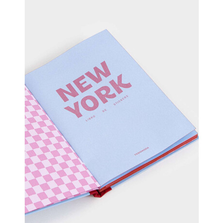 Libro De Stickers Journaling Azul Celeste