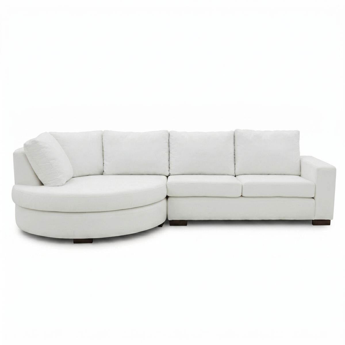 SOFA SHERLON 2 PUESTOS ROUND 402007 CENIZA 2PZS CD 