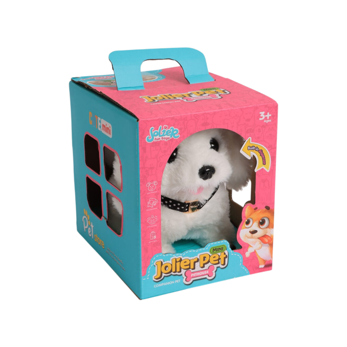 Peluche animal perrito - Blanco 