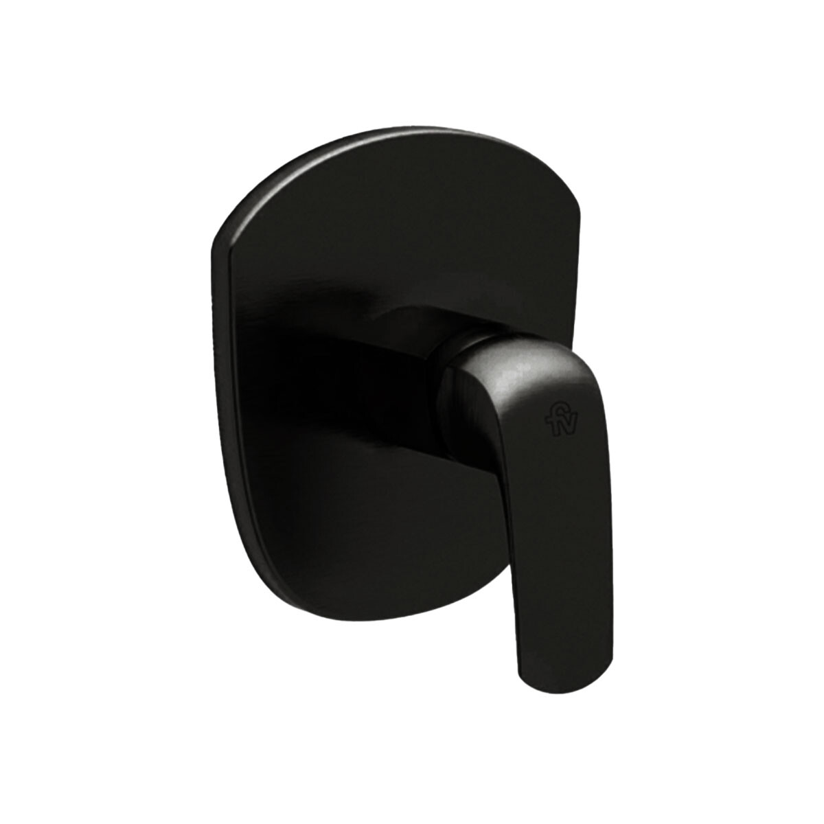 Mezclador Monocomando Ducha Color Negro Mate No Incluye Base 