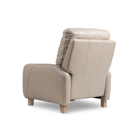 Butaca Brickell (Reclinable) - Cuero Básico 519 (Beige)