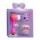 Set de limpieza Cuidado facial 3 piezas Maquillaje Violeta