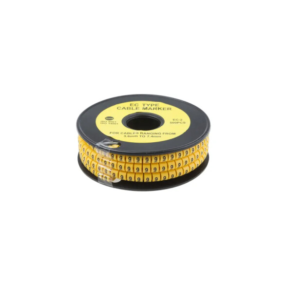 Identificador para cables de 2 a 6mm2, número "9" WI4509