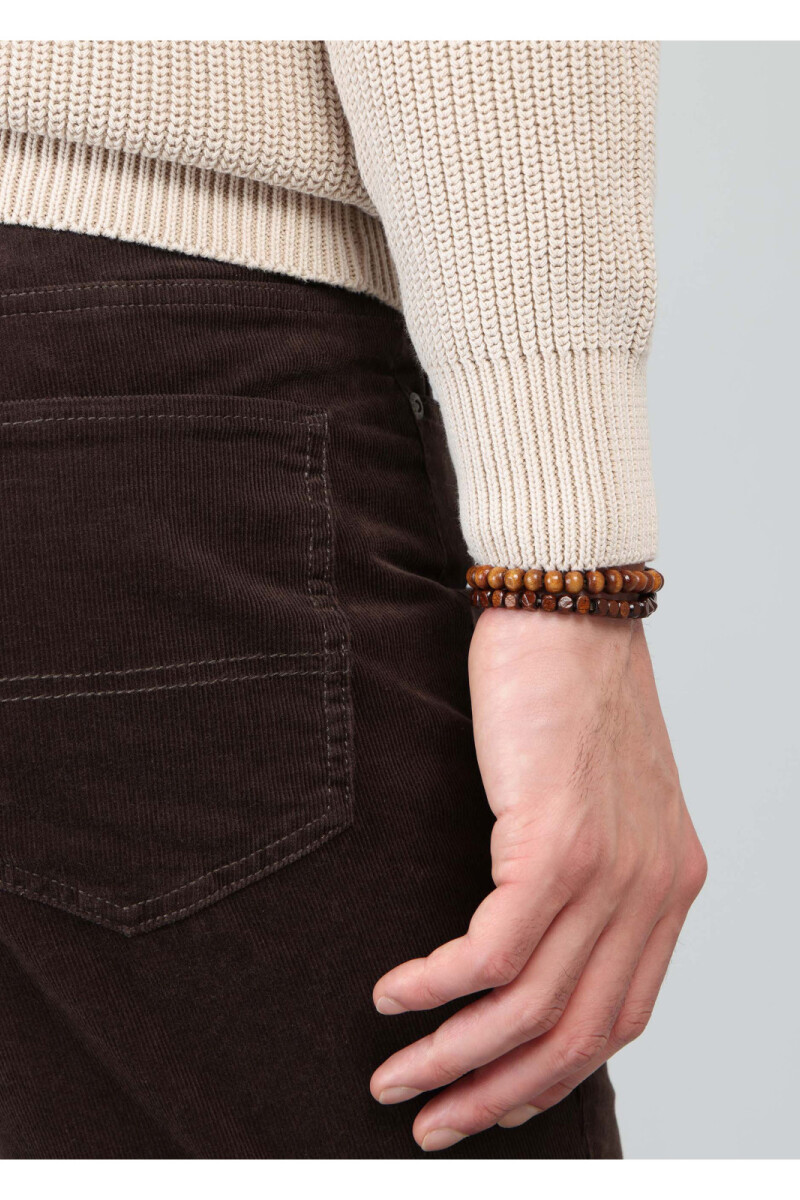 Sweater Medio Cierre Arrow BEIGE