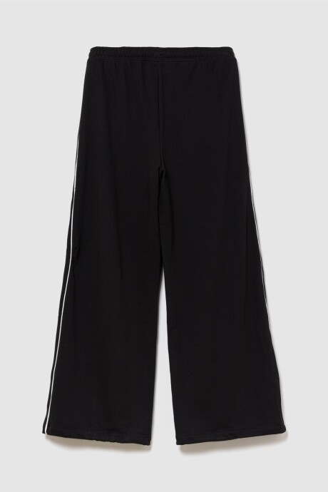 Pantalón Deportivo Baggy Logo Gap Mujer Black