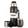 Set Acero 1Lt. Mate con Tapa Negro Metalizado
