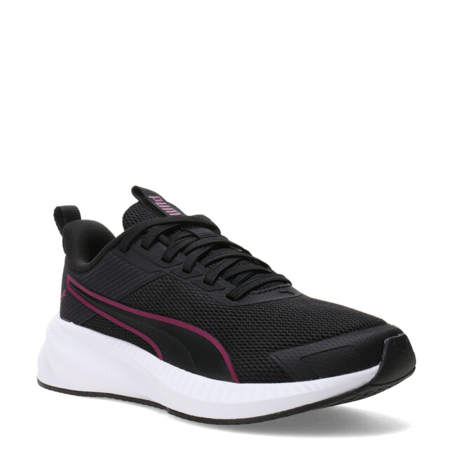Championes de Niña Puma Flyer Lite 4 Junior Negro - Violeta